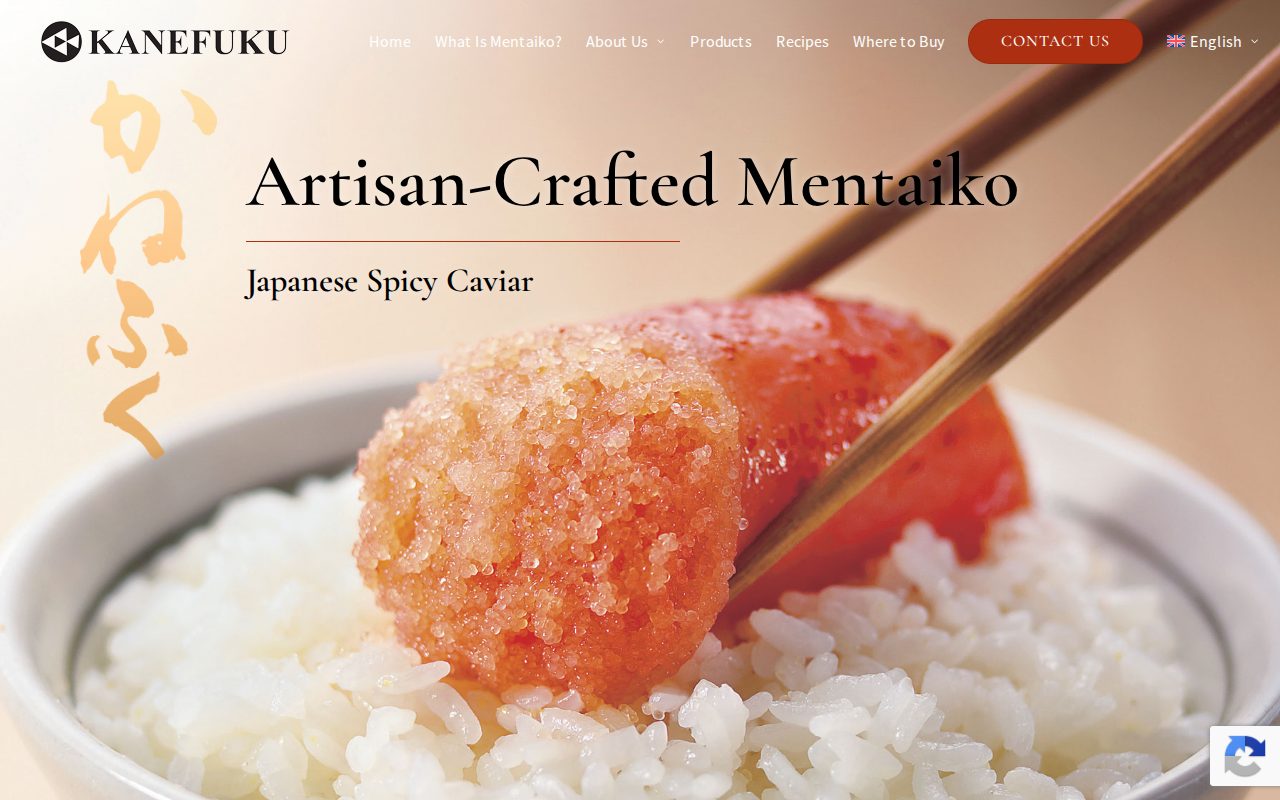 Japanese premium spicy caviar公式サイト